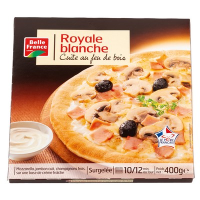PIZZA ROYALE BLANCHE BF ETUI 400 G