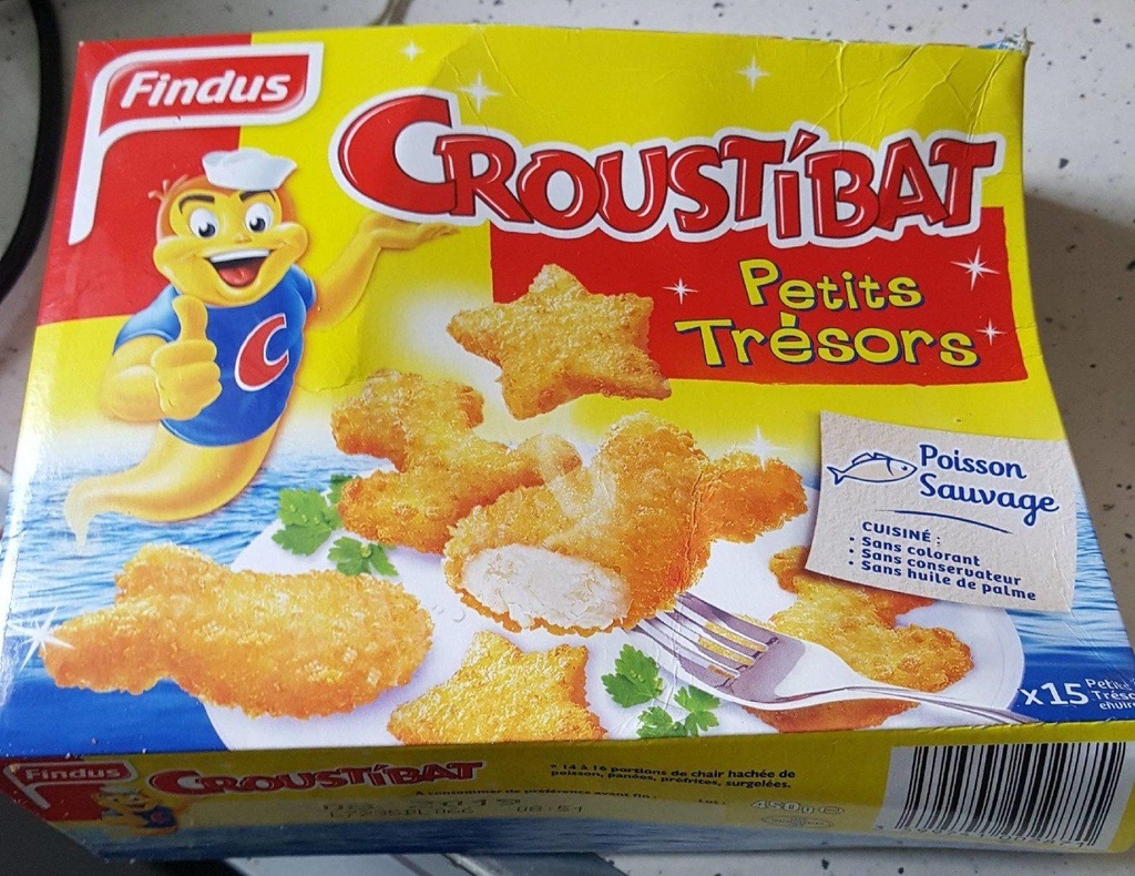 Croustibat Petits Trésors MSC 450g