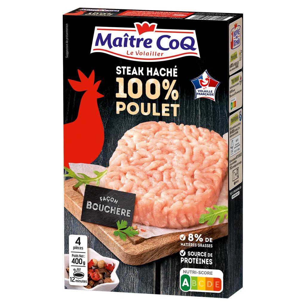 MAITRE COQ 100% Chicken Minced Steak Frozen Pack 400g