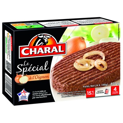 Le spécial à l'oignon 4 x 100 g  VBF surgelé