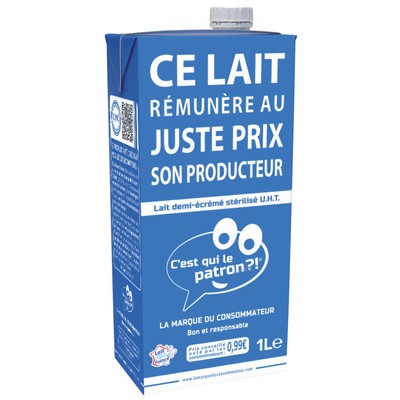L.LAIT 1/2E CKI.LE PATRON