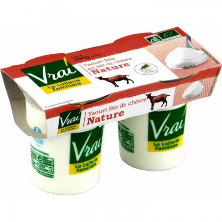 Y.Nature Organic Goat Yogurt x2 Vrai