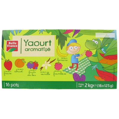 YAOURT AROMATISES X16  BF