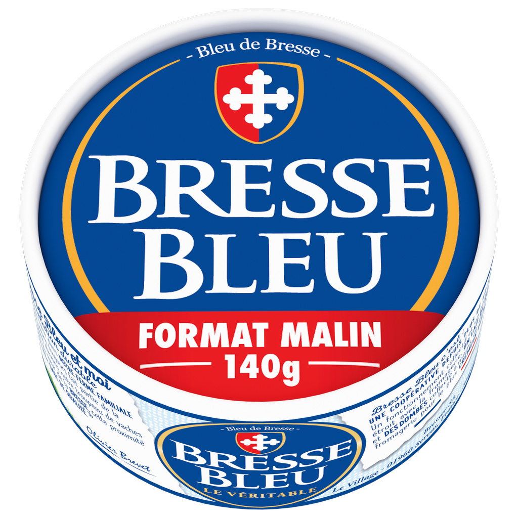 BRESSE BLEU LE VERITABLE FORMAT MALIN 140G