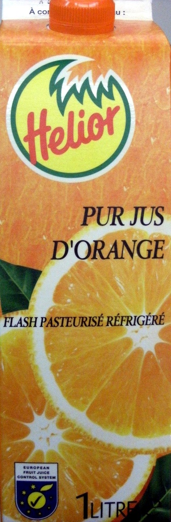 BK 1L Pure Orange Juice Heli