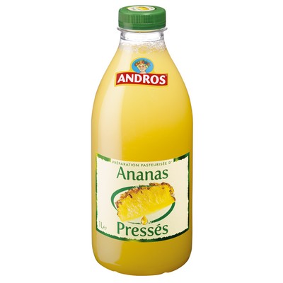 Andros Pure Pineapple Juice 1x1L