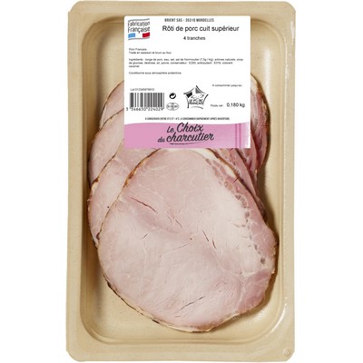 Premium Cooked Pork Roast 4 Slices
