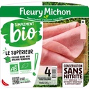 4 tr. Jambon SIMPLEMENT BIO Conservation Sans Nitrite