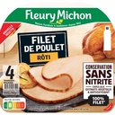 4 Thick Slices of Roast Chicken Fillet - Nitrite-Free