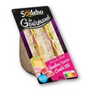 Sodebo Gourmet Club Sandwich 180g Ham Comté