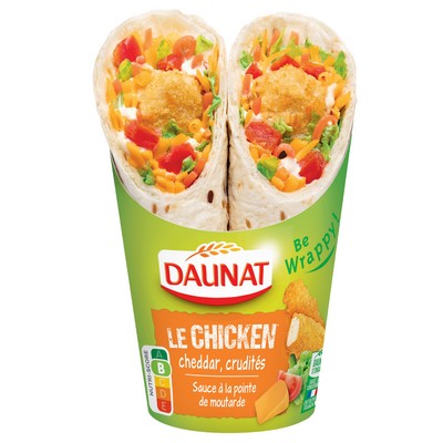WRAP CHICKEN CHEDD.2X95G