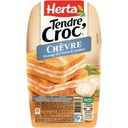 HERTA Croque-Monsieur Chèvre sans nitrite x2 200G