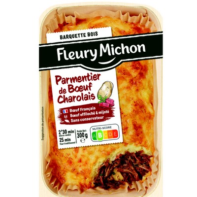 Parmentier de Boeuf Charolais
