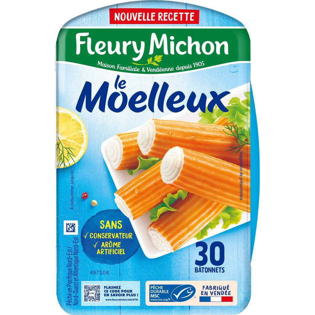 30 Bâtonnets Surimi Moelleux MSC