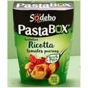 SODEBO PASTABOX 280G TORTELLINI CHEVRE SAUCE TOMATE