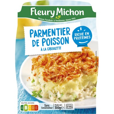 Fish Parmentier with a Hint of Chives