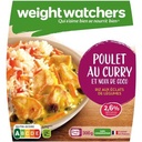 POULET AU CURRY ET NOIX DE COCO, RIZ AUX ECLATS DE LEGUMES 300G WW