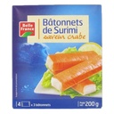 BATONNET SURIMI SAVEUR CRABE X 12 BF ETUI 200 G