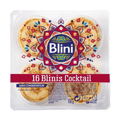 Blini16 blinis cocktail 135g 