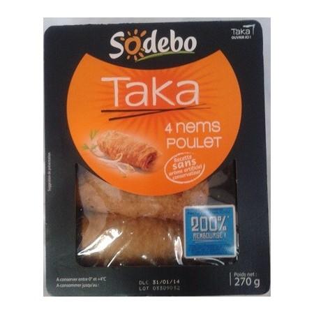 NEM POULET 75G X4+SCE330G