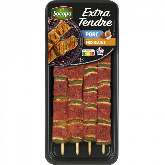 PORK SKEWERS MEX.X4 340G SO	