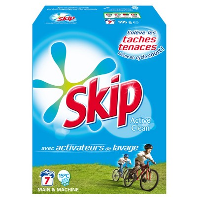 Skip Lessive en Poudre Active Clean 7 Lavages