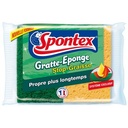 Grease-Stop Scrub Sponge x2