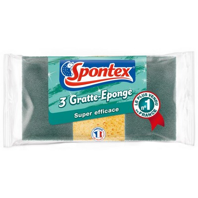 GRATTE EPONGE X3