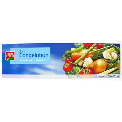 Large Press-Seal Freezer Bags x10