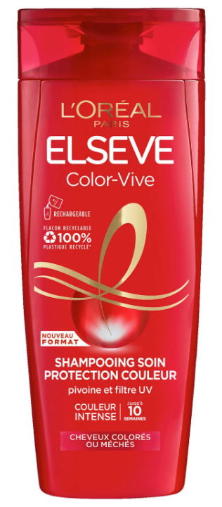 L'OREAL PARIS ELSEVE COLORVIVE VIBRANCY REGULAR SHAMPOOING 350 ML