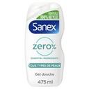 Sanex Zero 0% Essential Shower Gel for Normal Skin - 475ml