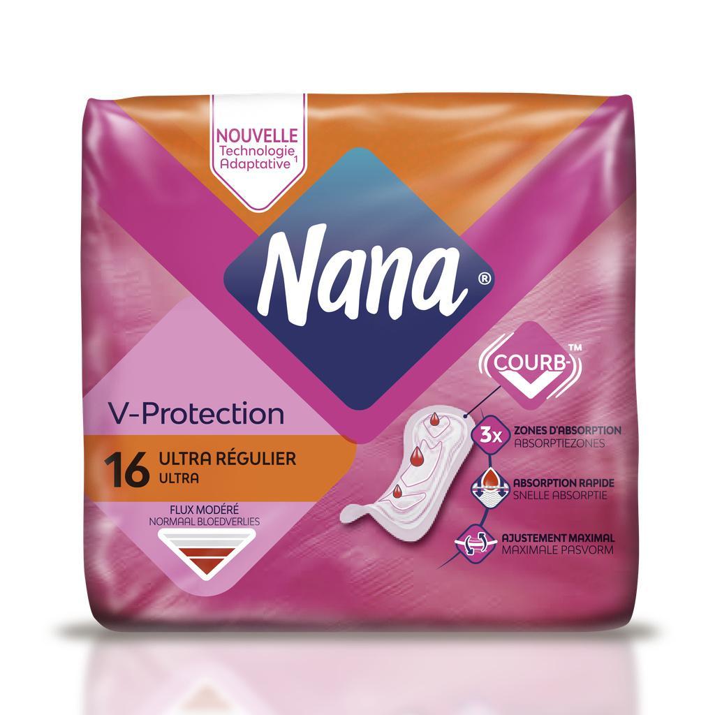 Nana Ultra Regular Sanitary Pads x16