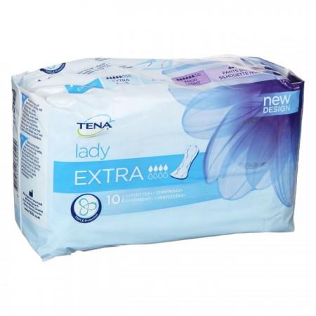 Serviettes TENA Discreet Extra x10