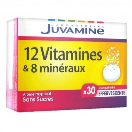 12 Vitamins + 9 Minerals, 30 Effervescent Tablets