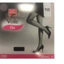 COLLANT VOILE ELASTHANNE 15 DEN  NOIR T3