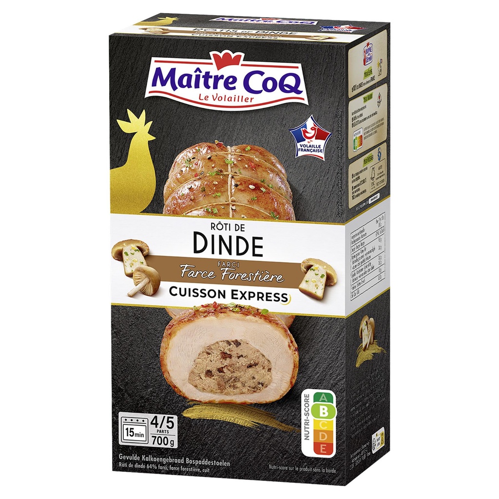 ROTI DINDE FORESTIER 700G