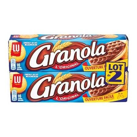 Granola Nappé Chocolat Au Lait 2x200g