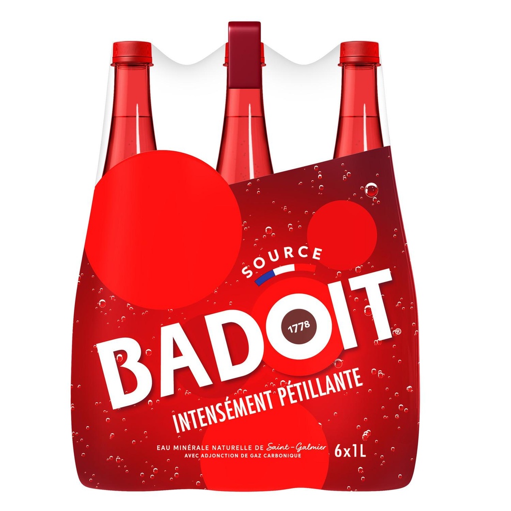 BADOIT ROUGE 6x1L