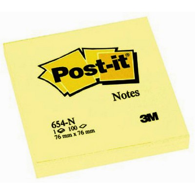 POST-IT JAUNE 76X76 100F