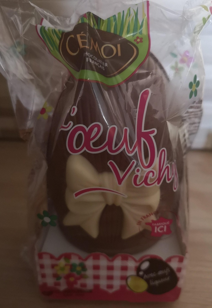 Vichy Milk Chocolate Egg Cemoi 154g