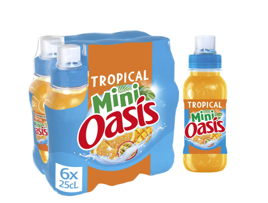 OASIS TROPICAL PUSH PULL PET 6X25CL