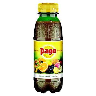 PAGO PET 33CL Cocktail Tropical Multivitaminé
