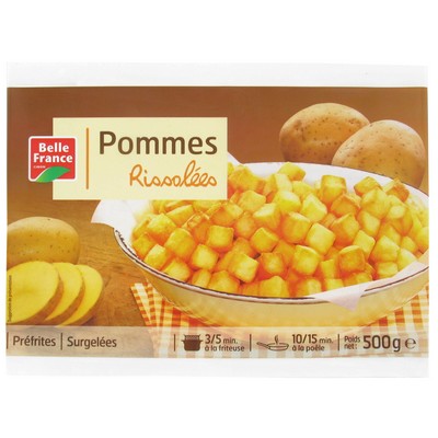 POMMES QUARTIER 500G   BF