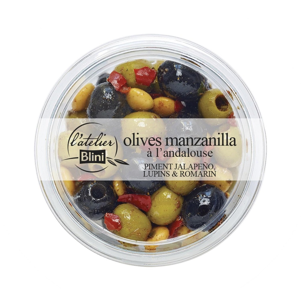 POT OLIVE FETA BASIL.150G