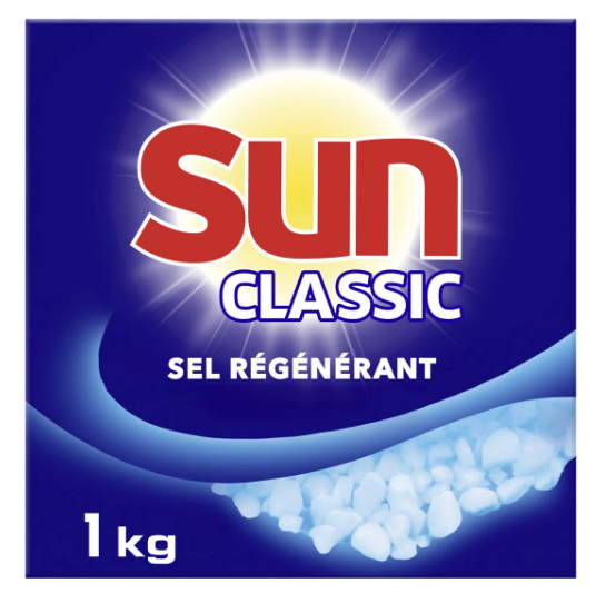Sun Dishwasher Regenerating Salt Standard 1kg