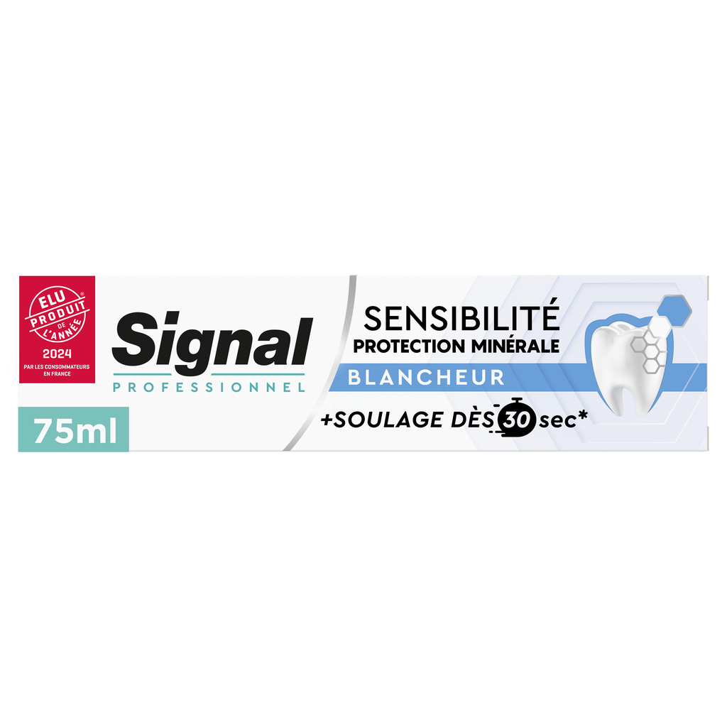 Signal Professionnel Dentifrice Protection Minérale Blancheur 75ml