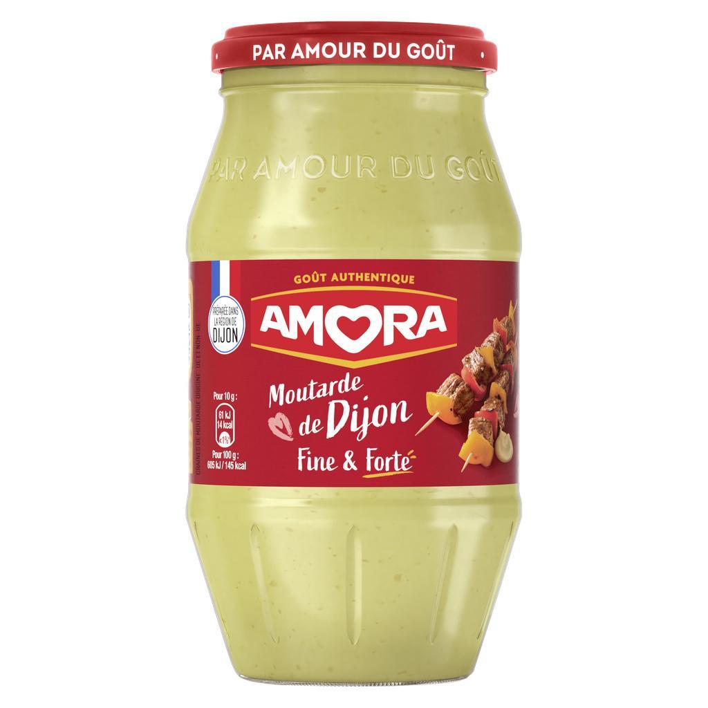 Amora Strong Mustard Jar 430g