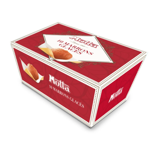 10 CANDIED CHESTNUTS - MOTTA - 170G