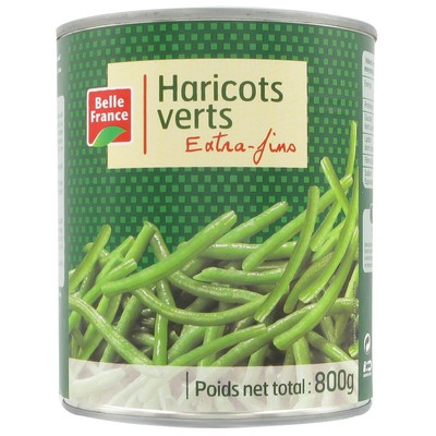 4X4 HARICOT VERT EF    BF