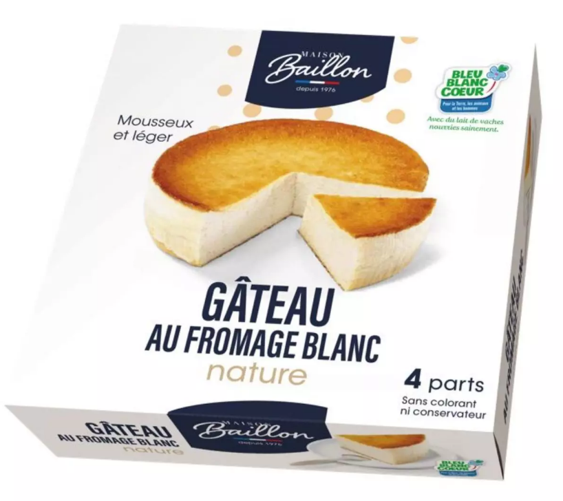 Natural Fromage Blanc Cake 315g